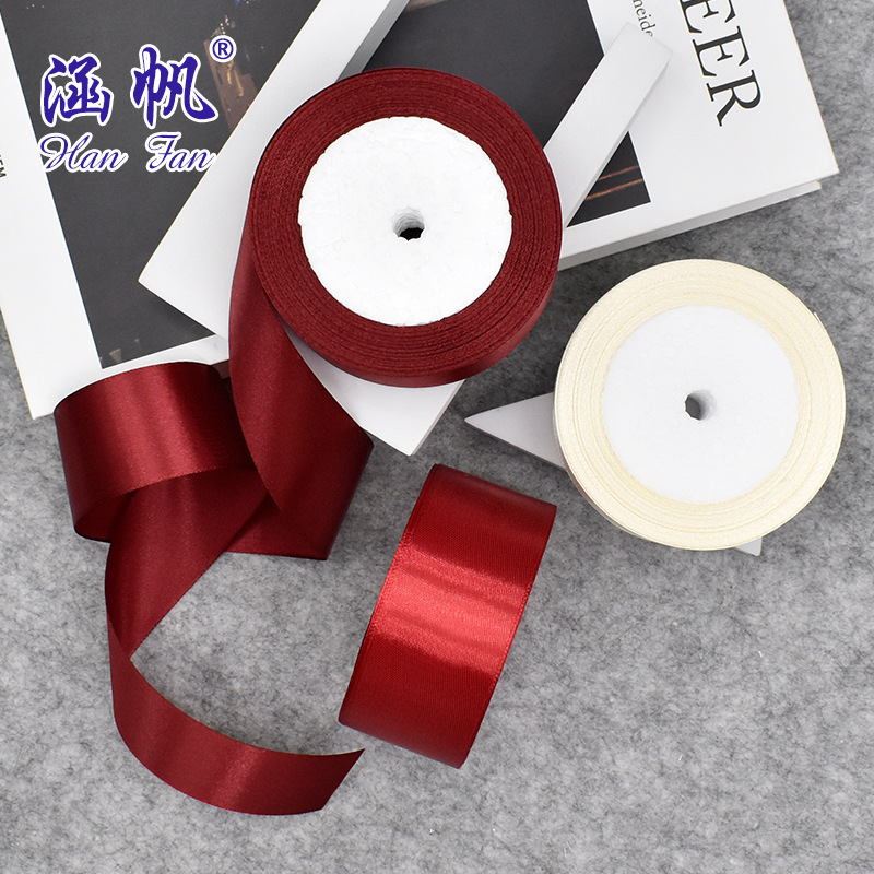 DIY decorative ribbons, 4CM wide ribbons, ribbon gift packaging decorations, wedding handcrafted bows, clothing webbing details Picture