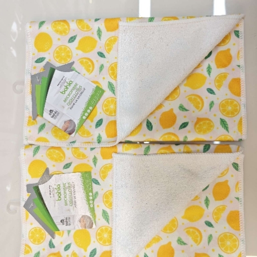 Double-sided high-density composite tea towel