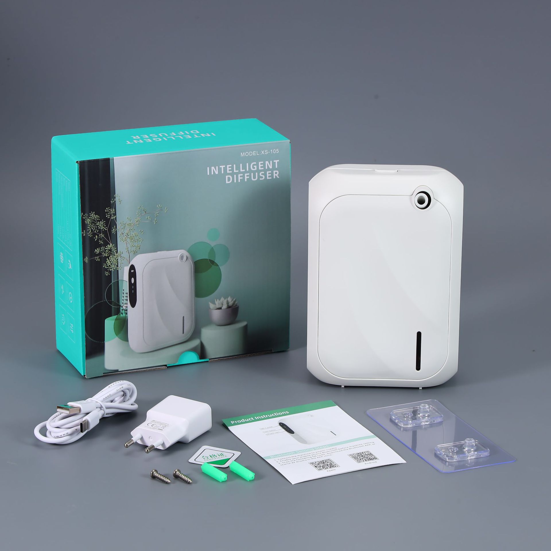 Smart Bluetooth APP aroma diffuser, office timed fragrance sprayer, home fragrance machine, corridor and bathroom diffuser Item Picture