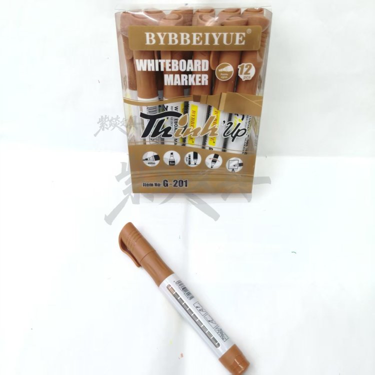 The color whiteboard pen can be replaceable with a core blade and 7-color dopamine, making it easy to write and erase details Picture