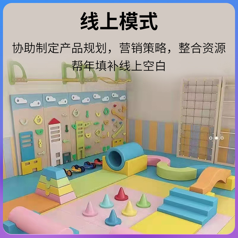 Indoor amusement park, small children's amusement park, play castle, playground, early education kindergarten, sales office, ball pool, slide facilities details Picture