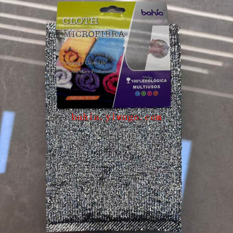 Multi-functional cleaning scouring pads, thickened and denser kitchen dishcloths, durable and clean pot-scrubbing cloths and cleaning cloths Specification image