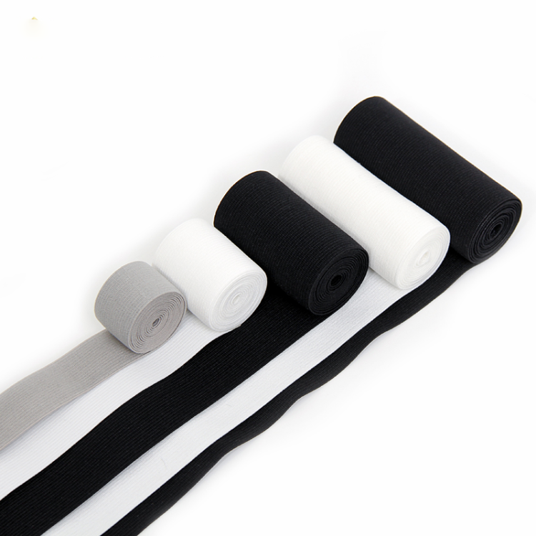 Nylon and spandex ultra-thin crocheted elastic band, nylon knitted plain weave high-elastic inner pants, waistband, eye mask underwear, children's clothes Specification image