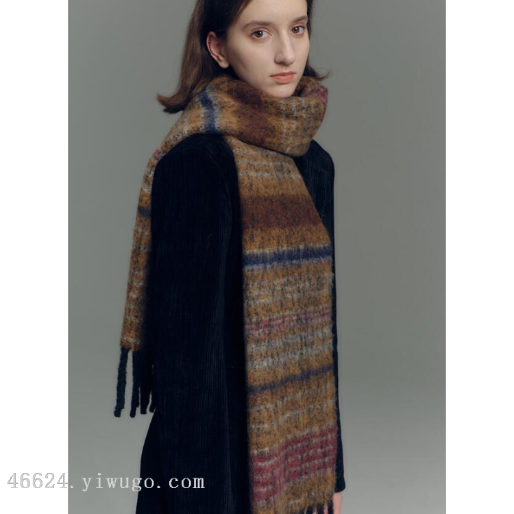 New in-stock cross-border export scarves wholesale e-commerce horizontal bar live supply chain supply details Picture