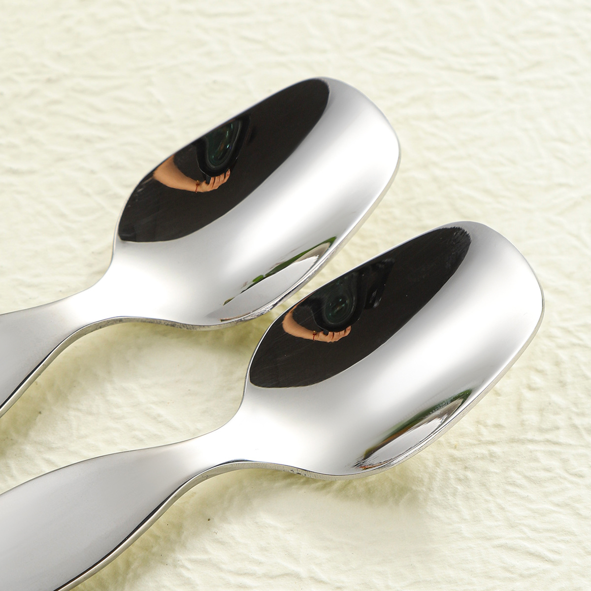 Children's spoons, 316 stainless steel spoon and fork set, cartoon animal soup spoon, mini spoon, cute and fun children's tableware Specification image