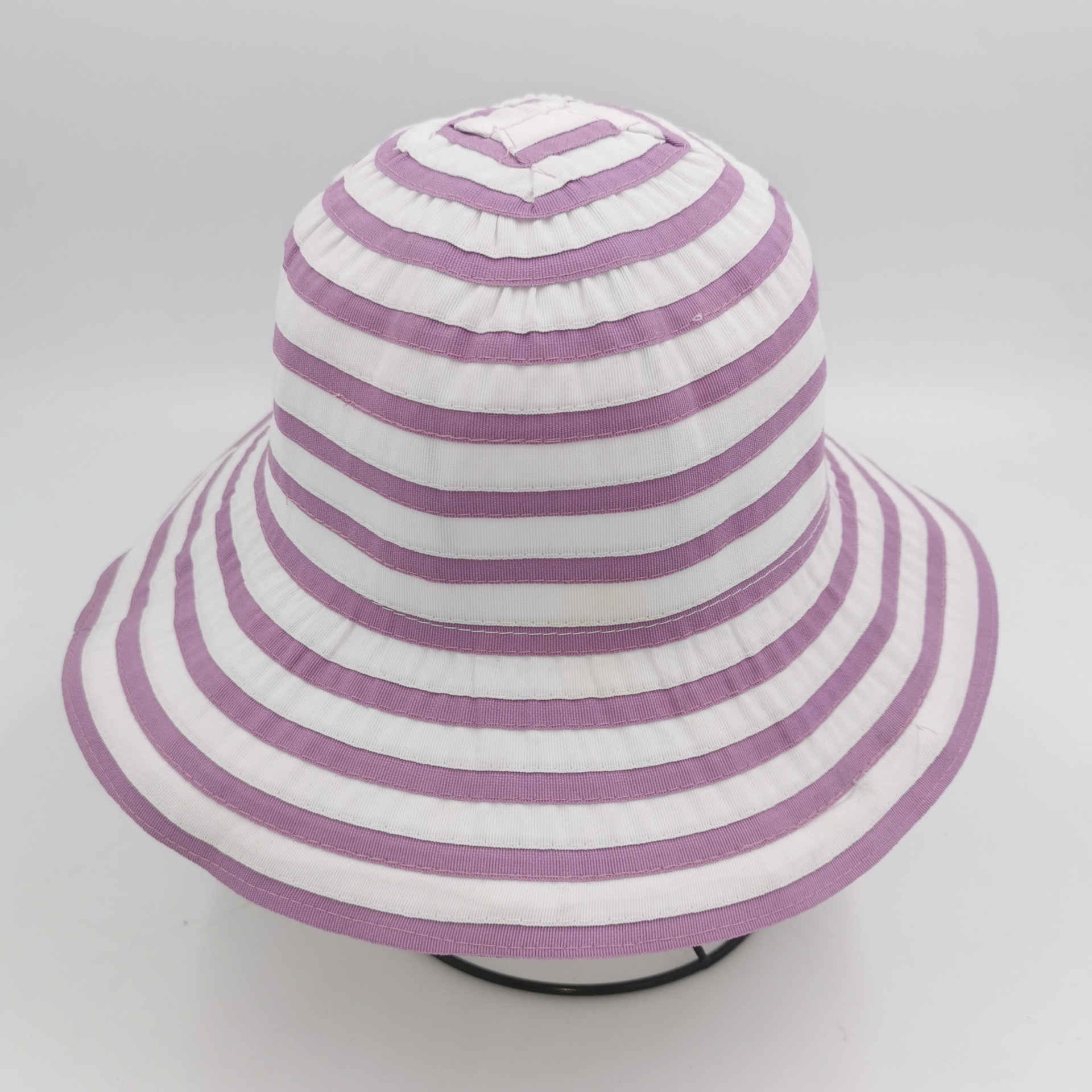 Korean hats for women, summer sun hats, women's straw hats, beach flower and grass woven sun hats Specification image