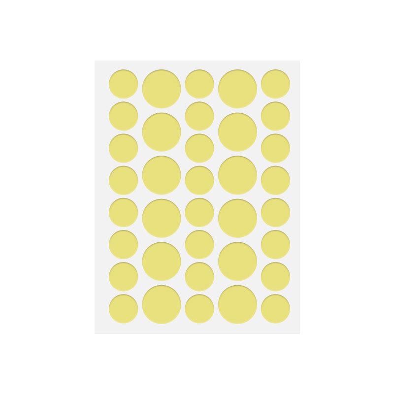 Colored acne patches, PE round skin tone acne patches, isolation and concealing acne patches Specification image