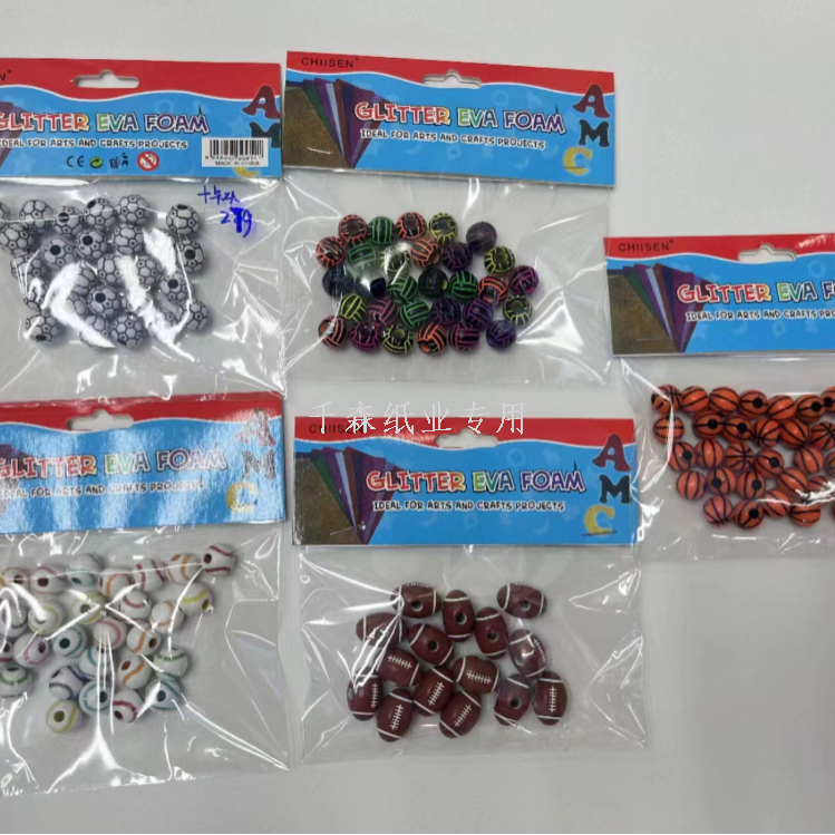 BEAD 彩色马卡龙串珠/糖果珠DIY/散珠糖果色饰品配件