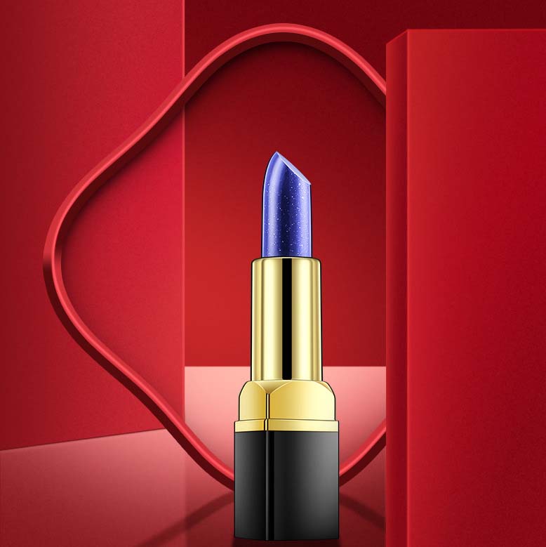 Blue Fairy Color-changing Lip Balm is a non-color-changing, non-staining, heat-resistant and moisturizing makeup