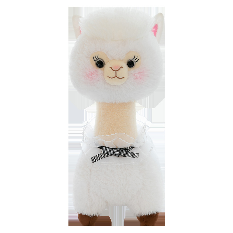 Cute alpaca plush toys, cross-border lamb dolls, children's sleeping pillows, event gifts, can be made with logos Specification image