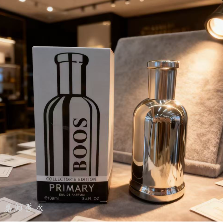 跨境畅销 奢华金属质感香水瓶 金银双色 高端男士女士香氛香水