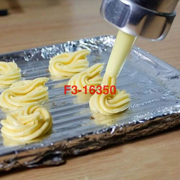 بندقية بسكويت بسكويت مع آلة بسكويت مصنوعة من الألومينيوم، محلاة بالبصوليا Item Picture