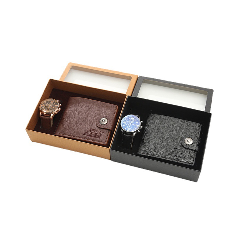 When a company opens, it gives its clients watch straps as business souvenirs. On its anniversary, it presents its employees with wallet gift sets Application Scenario