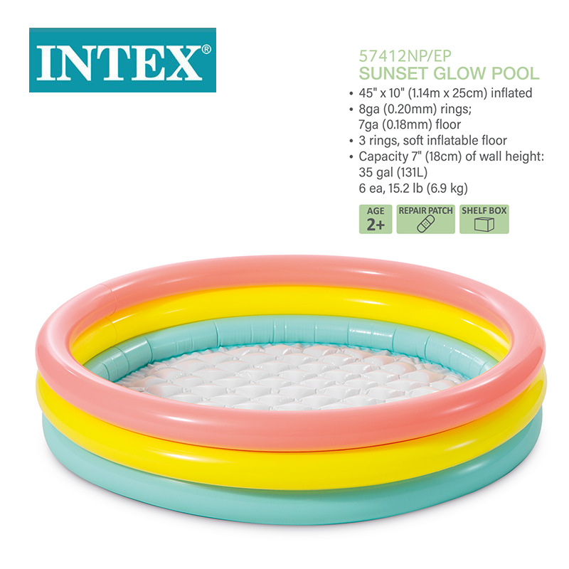 bestway水池/intex/水池/镀锌板帆布蓄水池/游泳池亲子户外白底实物图
