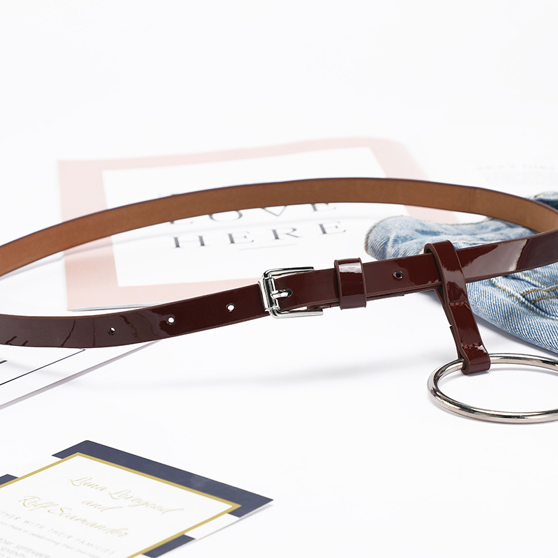 Hot-selling pin-buckle belt women's combination outfit fashionable and versatile decorative belt women's pair with jeans hanger wholesale Specification image