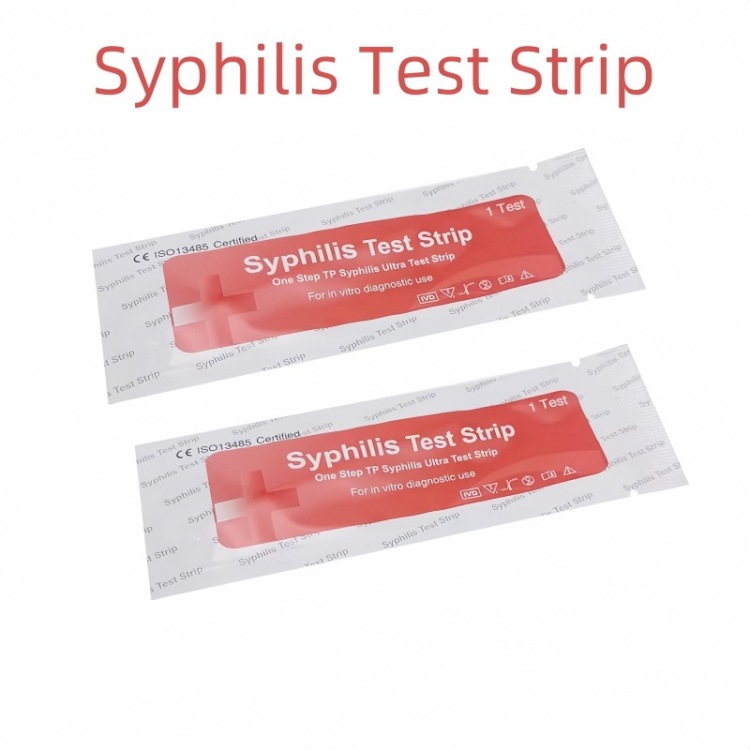 Foreign trade export Syphilis Test Strip test strip card rapid test strip reagent in English packaging Item Picture