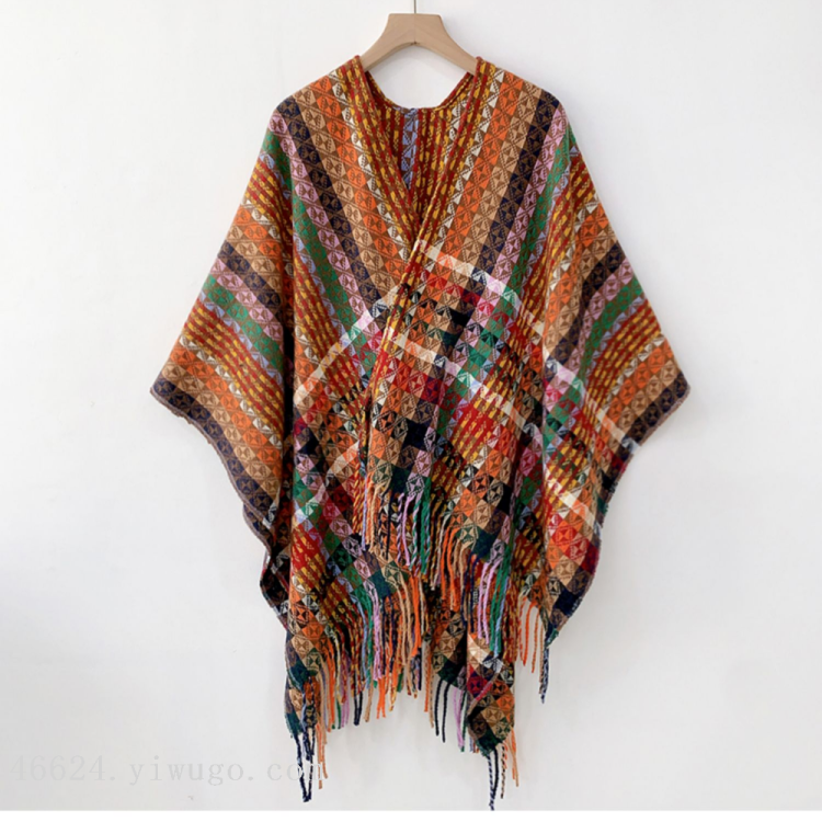 Wholesale of scarves, e-commerce live streaming, supply chain, new style shawls, ethnic style shawls details Picture