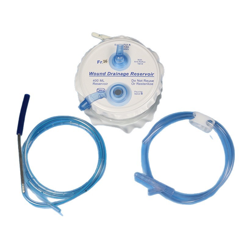 A disposable wound drainage negative pressure drainage device for foreign trade with a needle tube sleeve and polyvinyl chloride drainage system Application Scenario