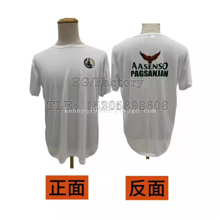 Customized cross-border pure polyester campaign uniform advertising T-shirt, the main partner on the presidential election journey Application Scenario