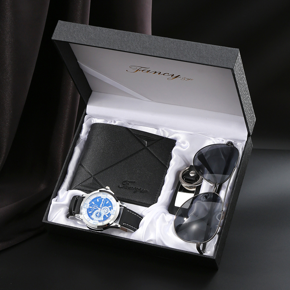The Mid-Autumn Festival men's business gift set for clients and the anniversary gift set can be customized with a logo for cross-border use Item Picture
