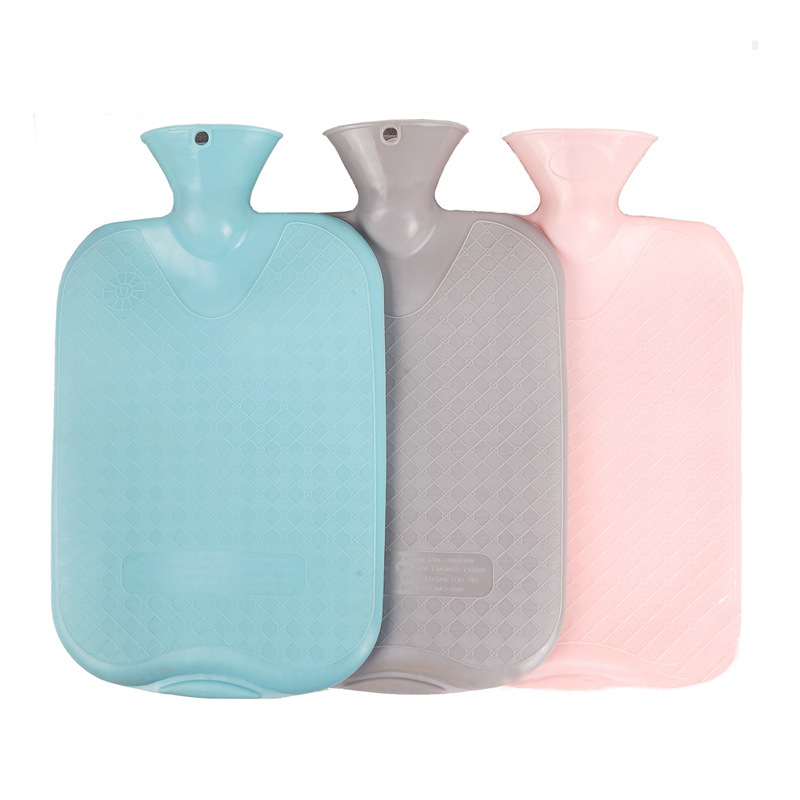 Bolsa de agua de PVC engrosada relleno de goma bolsa de agua llenada calentador de manos calentador de pies tesoro seguridad antidisturbios inodoro Application Scenario