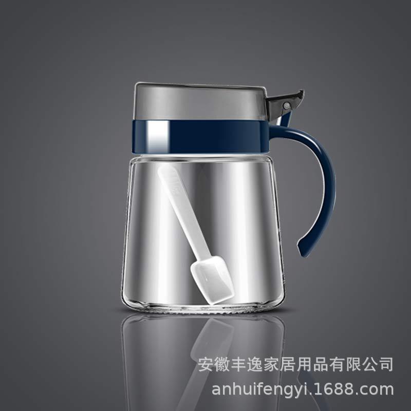 Fengyi Home Kitchenware glass oil and vinegar bottle, leak-proof oil pot, soy sauce, vinegar, sesame oil bottle, seasoning bottle, oil pot, seasoning jar Item Picture