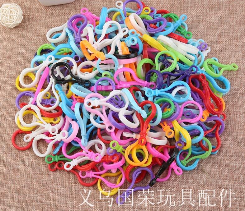 彩色塑料问号挂钩玩具配件家居小挂钩厂家现货直销