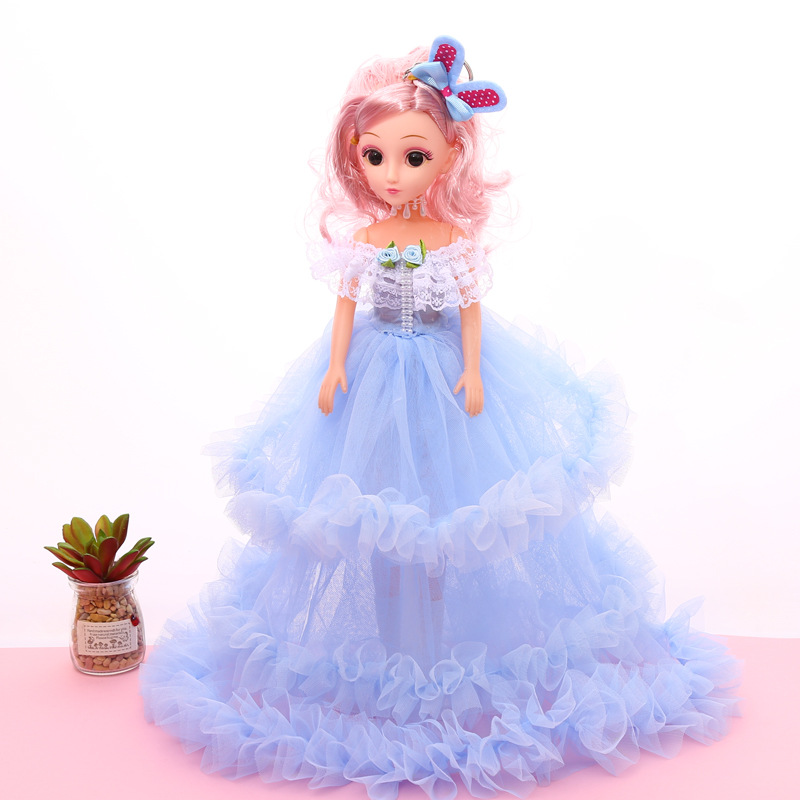 Factory wholesale wedding dresses, Barbie dolls, street stall supplies, set dolls, pendants, girls and children's house play gifts details Picture