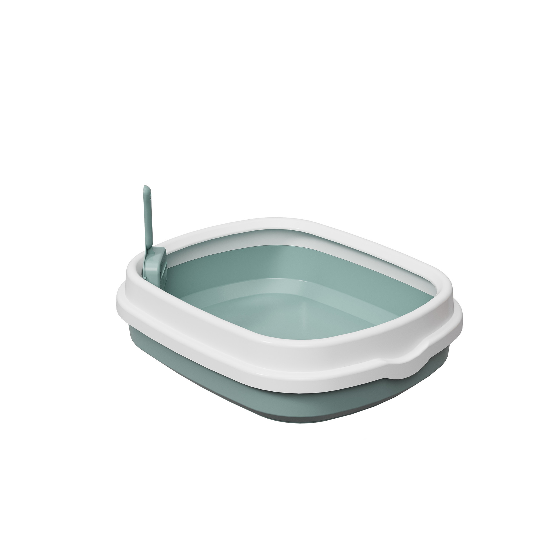 Smart cat litter box with bag, large-capacity deodorizing cat litter pad, new pet products Item Picture