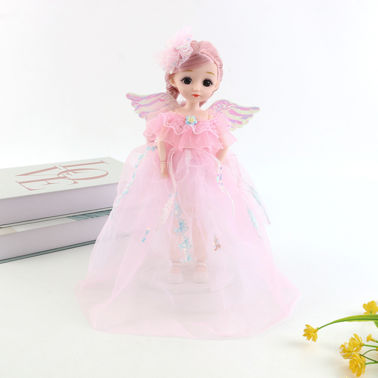 30 cm wedding dress, long dress, princess dress-up game, girl toys, Barbie dolls, birthday gifts, children's toys wholesale