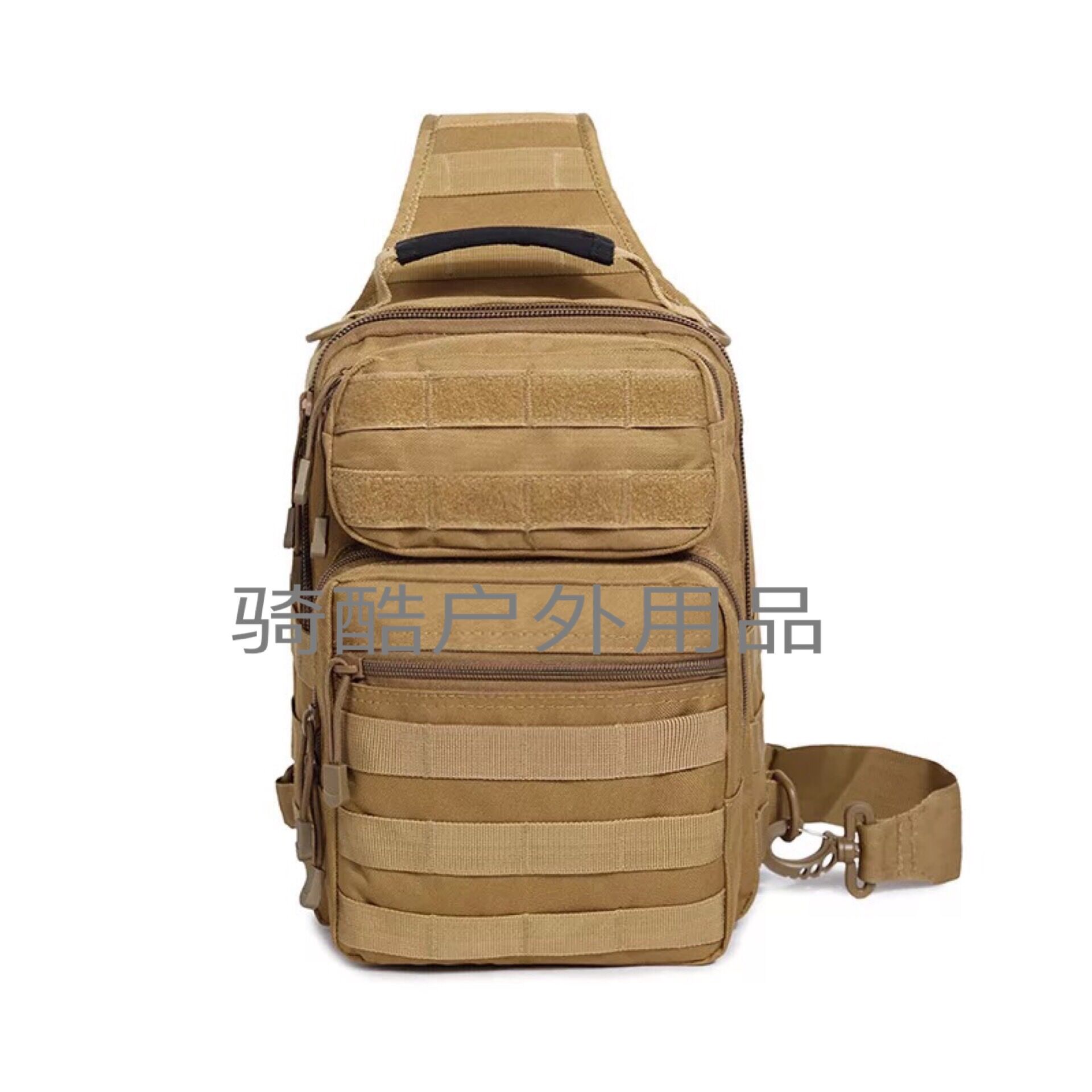 户外用品   战术胸包  斜挎男包户外迷彩胸包IPAD34单肩背包产品图