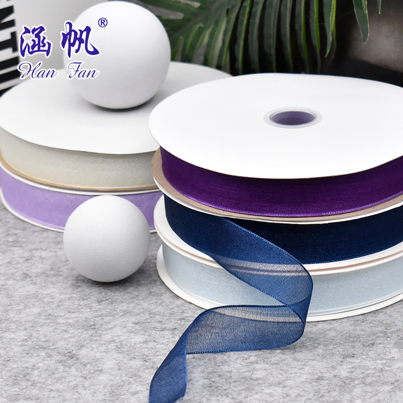 2.5 CM حجاب شفاف ذو حجاب نصف شفاف، مع حجاب ثلجي متعدد الألوان Specification image