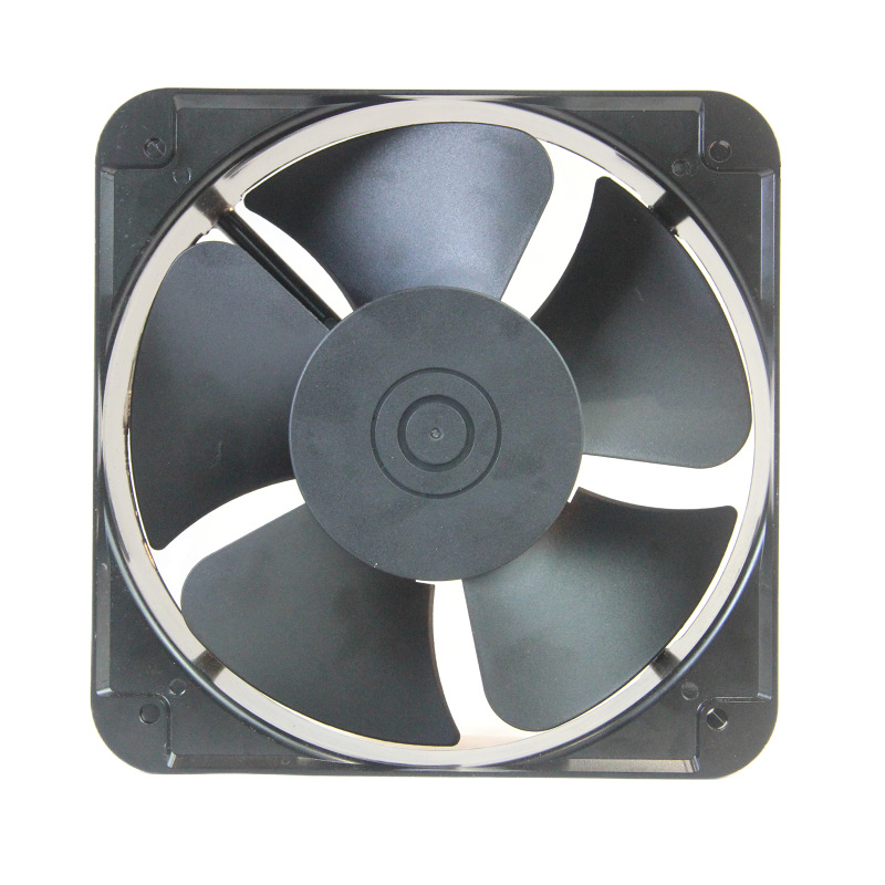 GX20060 AC 220V industrial axial flow fan with double ball bearings for high air volume heat dissipation and cooling