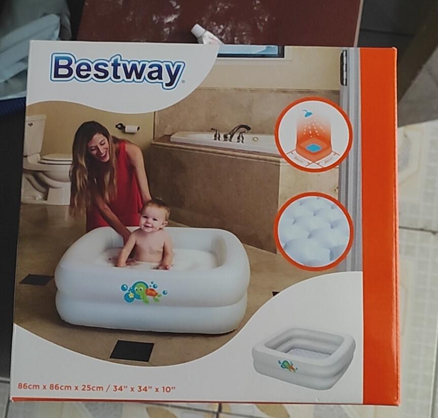 充气婴儿浴缸/游泳产品图