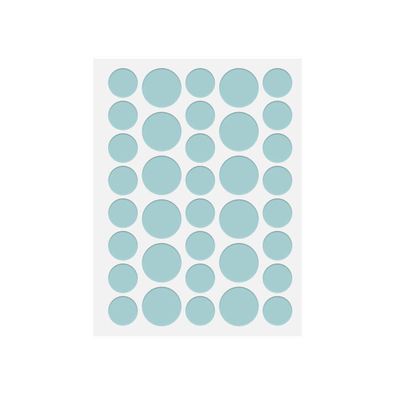 Colored acne patches, PE round skin tone acne patches, isolation and concealing acne patches Application Scenario