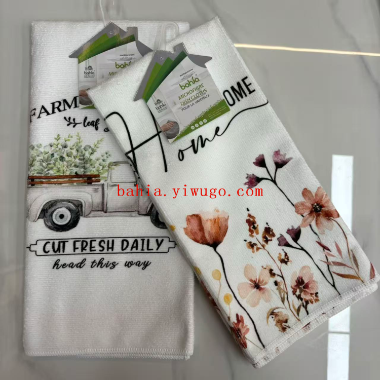 百洁布/洗碗布/洗碗巾棉/抹布/抹布毛巾产品图