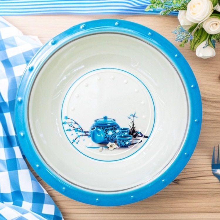 Baby bowl, children's bowl set, children's bowl and spoon set, children's double-ear bowl set, children's complementary food bowl set, anti-drop bowl set