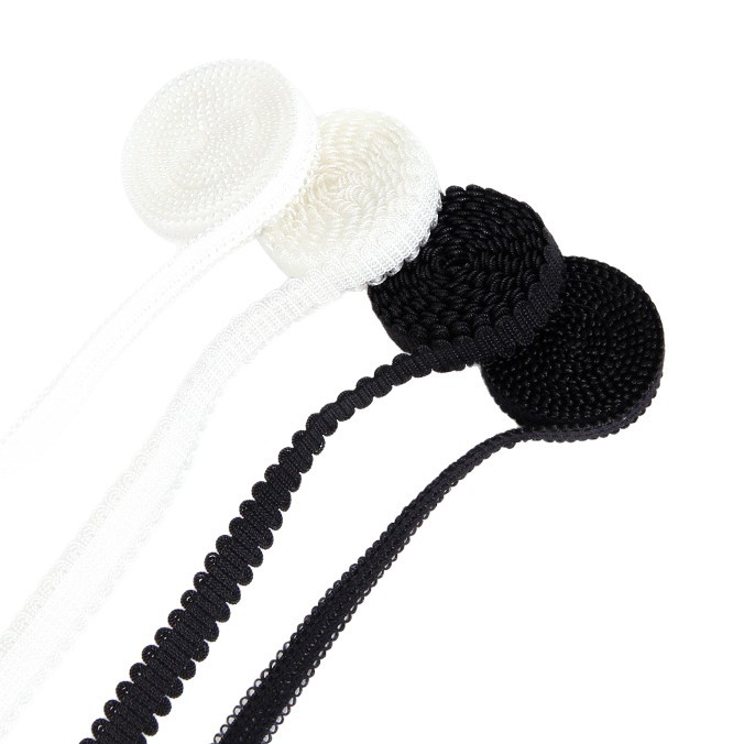 Alta elasticidad tipo S tejido poliamida spandex wave back bricolaje muñeca vestido elástico ropa interior mujer bolsos accesorios