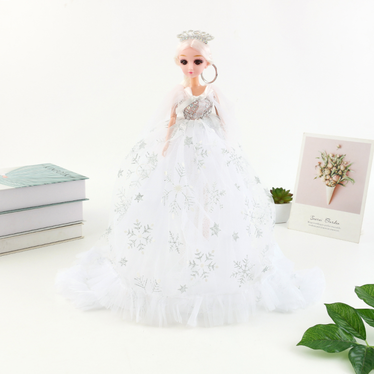 Large doll set gift box, children and girls' toy gifts, sweet Barbie doll wedding dress, princess wholesale Application Scenario