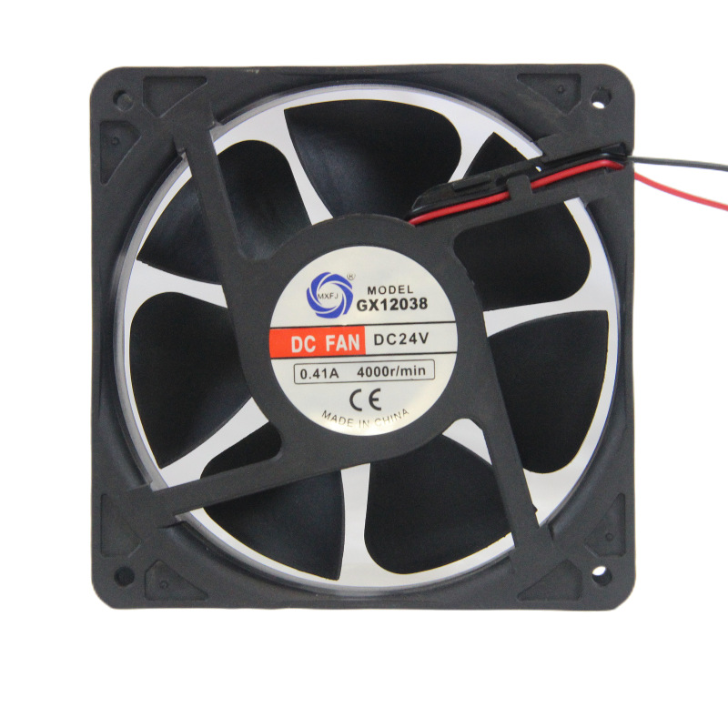 GX12038 DC 24VDC0.41A factory direct supply axial flow fan brushless fan cooling cooler details Picture