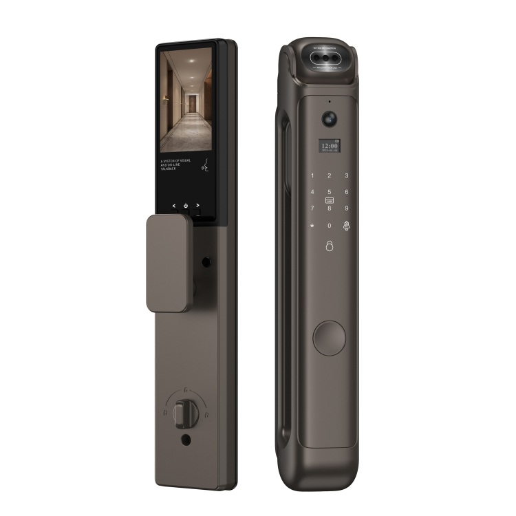 Tuya Tongtong smart Lock, fingerprint lock, household entrance door lock, electronic lock, remote card swiping, facial recognition and password lock Specification image