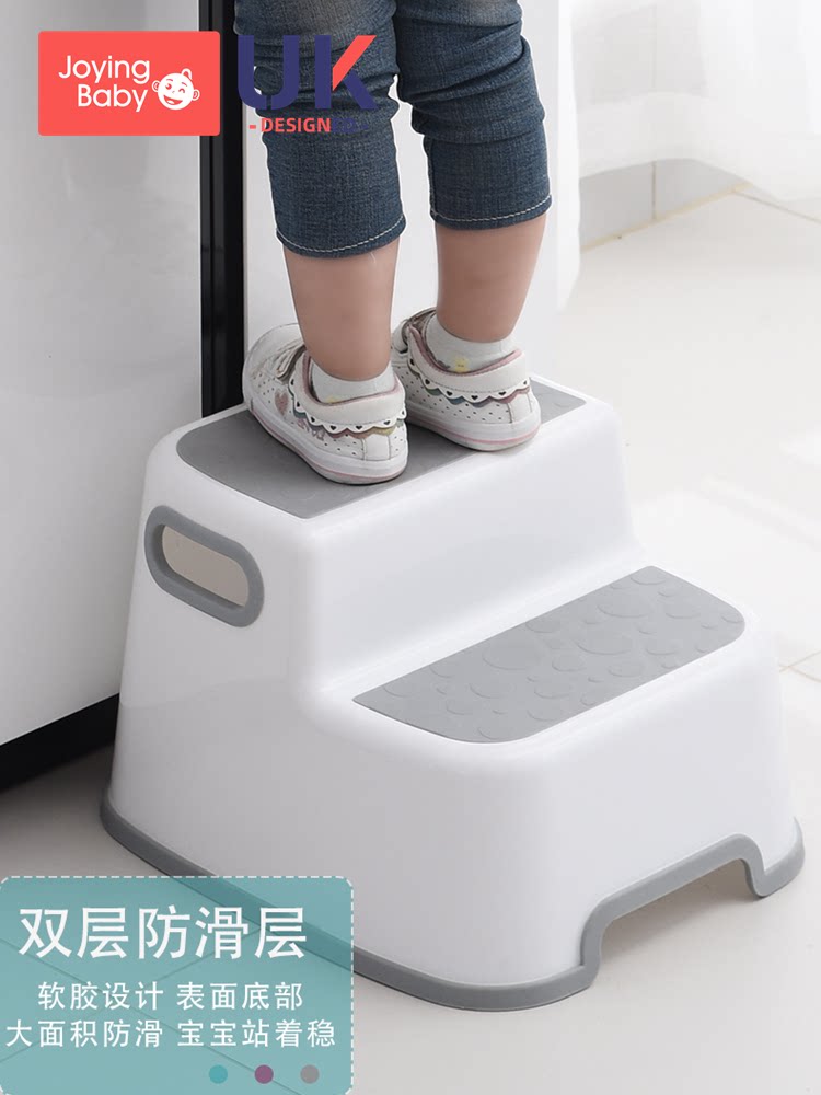 儿童垫脚凳宝宝踩脚凳子小板凳洗手台阶洗脸脚踩凳防滑脚踏凳站凳产品图