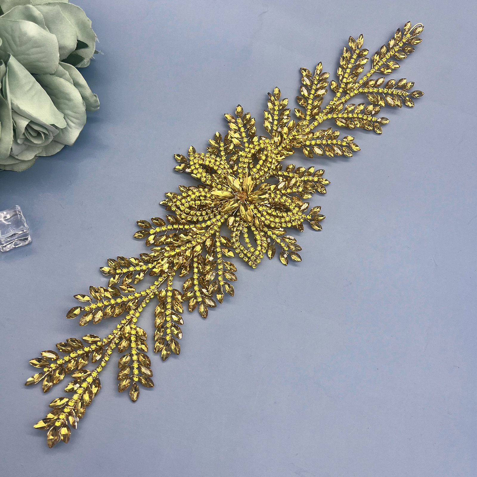 抓夹/绒花/国风发簪/发簪/亚克力儿童发夹白底实物图