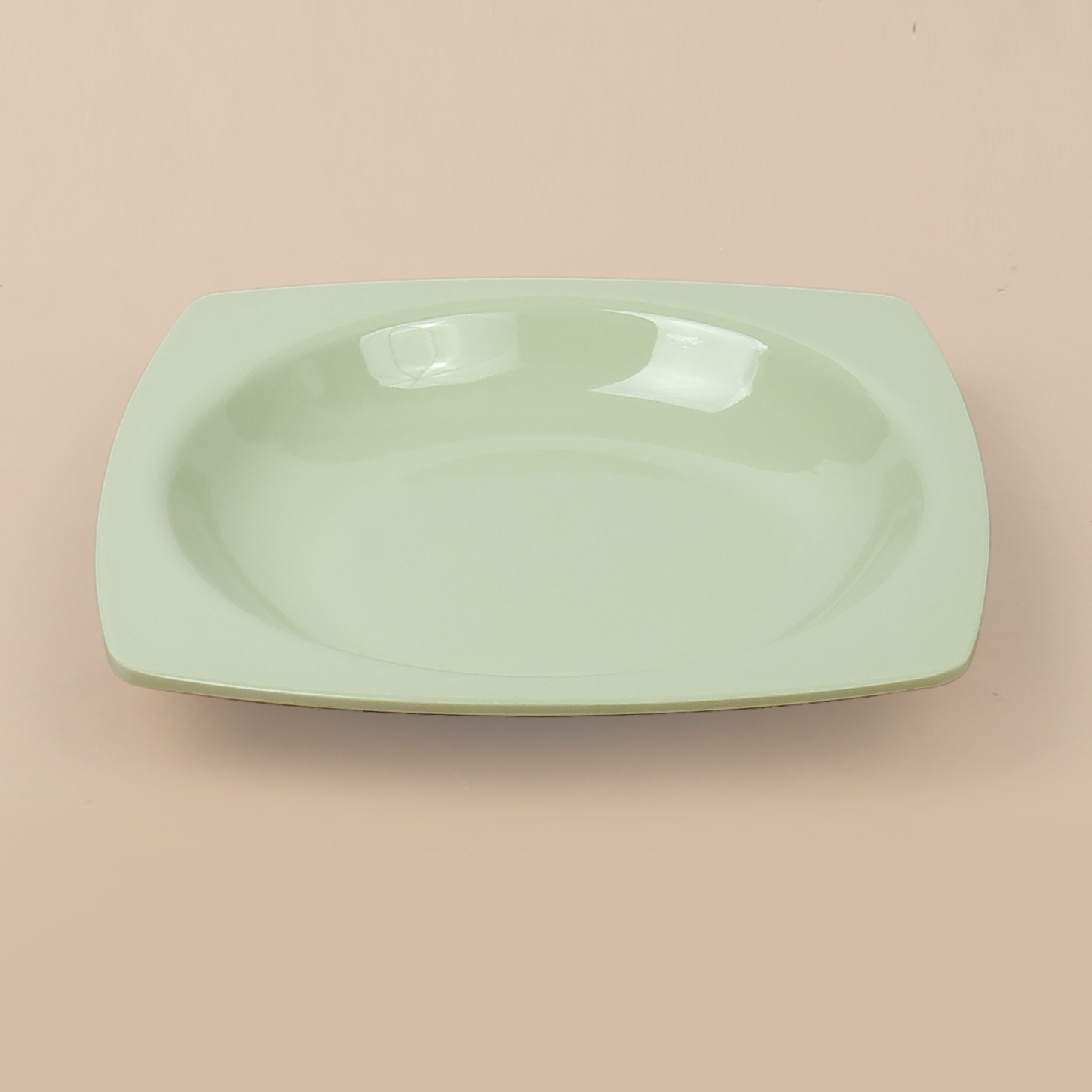 Melamine plates, ceramic imitation irregular-shaped plates, household vegetable plates, dessert plates, dinner plates, steak plates, tableware wholesale plates, bowls and plates Specification image