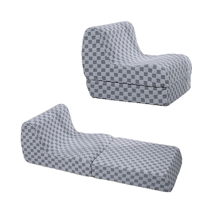 High-density sponge compression sofa for office lunch break, foldable lazy sofa bed, single sofa for bedroom and living room Application Scenario
