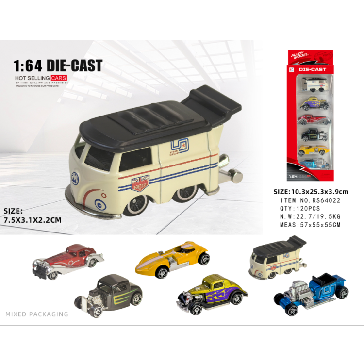 Cross-border 1:64 sliding alloy car, window box toy car, children's toy ornaments details Picture