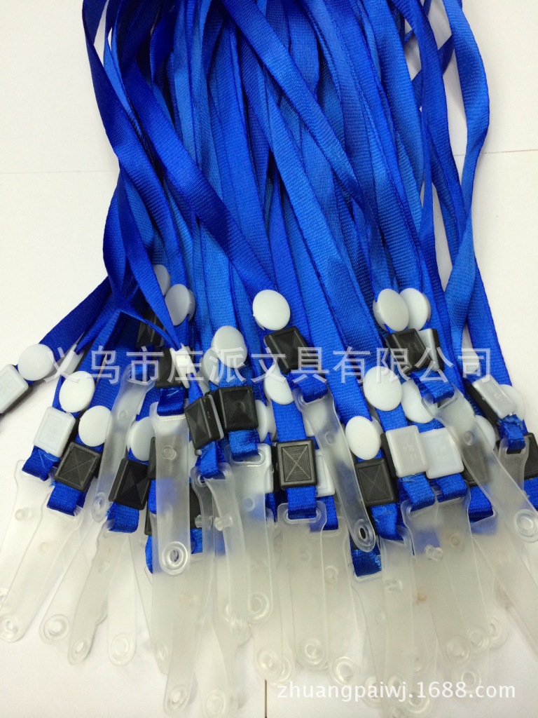 Factory wholesale 1.5cm leather ribbon name tags, employee name tags, lanyards, exhibition work ID card sleeves details Picture