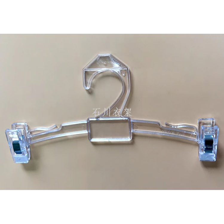 外贸厂家直销高档植绒文胸架带夹内衣架内衣店专用内裤架防滑无痕