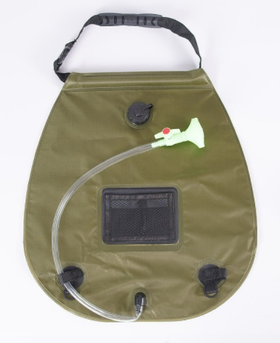 Cross-border backpack camping water storage bag, outdoor shower water bag, camping folding water bag, bath bag, portable soft water bag Item Picture
