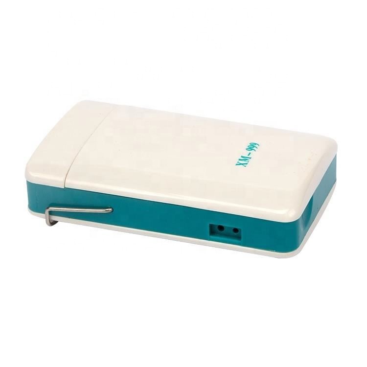 Foreign trade hearing aid box type sound amplifier rechargeable portable small hearing aid Specification drawing